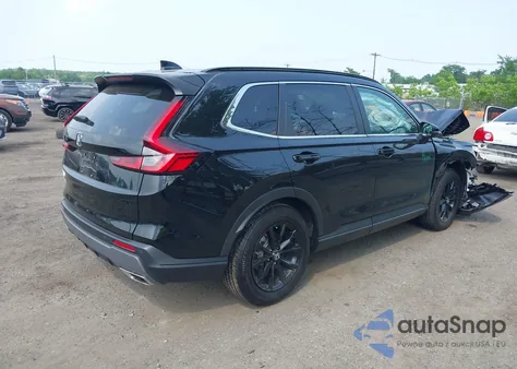 2025 Honda Cr-V Hybrid Sport-L из США, поврежденный, VIN 5J6RS6H84SL025901